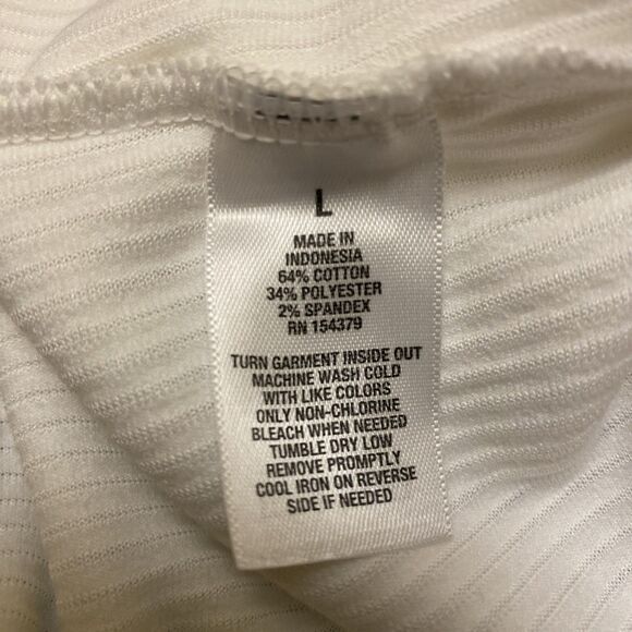 Aeropostale flare Women's Sweatpants White Size large - Picture 7 of 7